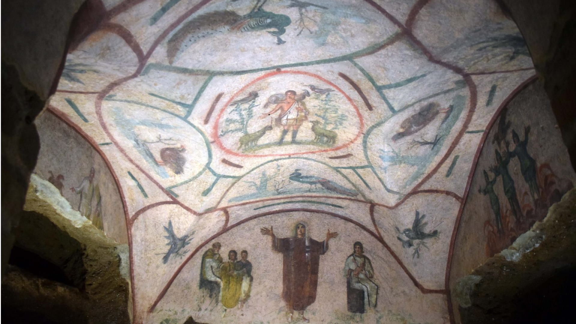 Las catacumbas de Priscilla Turismo Roma